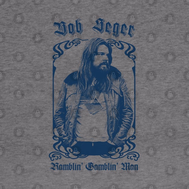 Bob Seger  // Vintage Style Fan Art Design by DankFutura